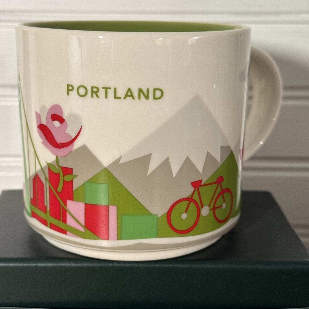 Starbucks 2016 You Are Here Portland Oregon Edition Coffee Mug